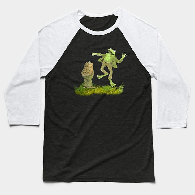 Frog and toad forever Baseball T-Shirt by BanyakMau